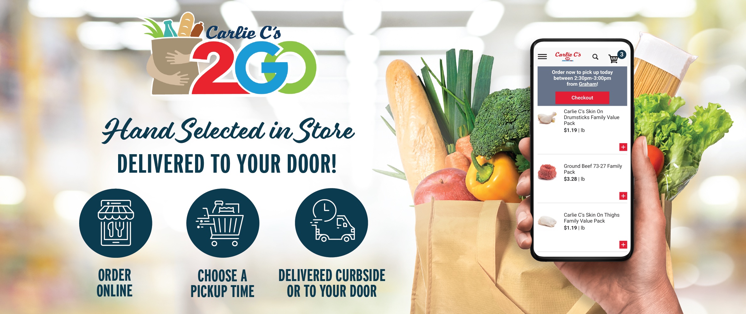 Carlie C's 2Go - Delivery To Your Door!